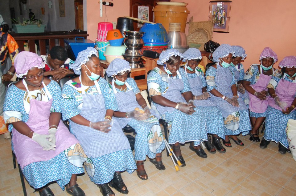 groupe de femmes handicapées à automiser